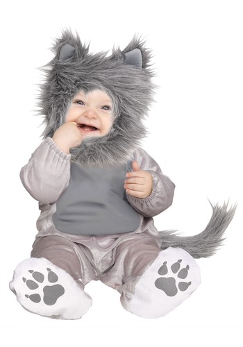 Infant toddler lil wolf cub - /,